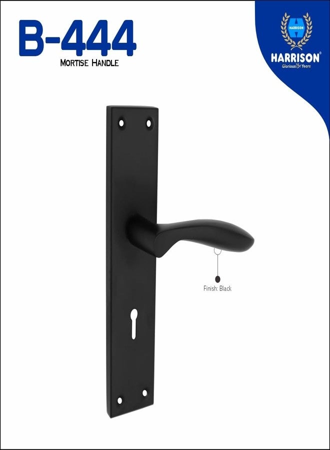 Harrison Door Locks for Main Door, Door Lock for Bedroom, Mortise Door Lock Set, Mortise Door Handle, Door Locks Handlesets with 3 Key | Black Finish | 22600 | for Office/Hotel/Home - Image 2
